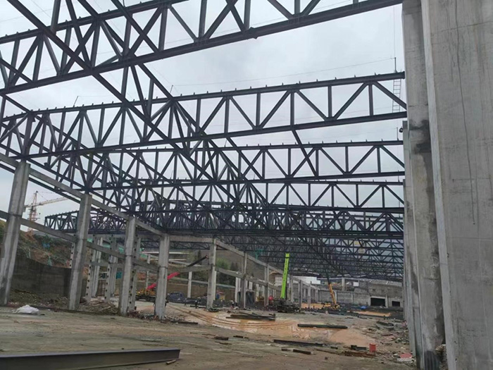 空间桁架钢结构设计建筑