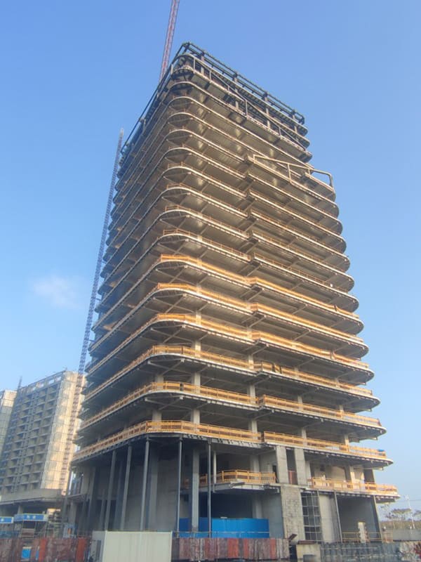 钢结构建筑范例：钢结构混凝土高层